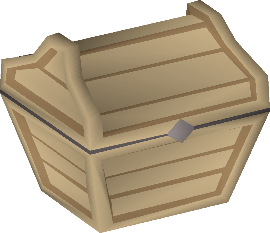 Wooden Treasure Chest Graphic PNG