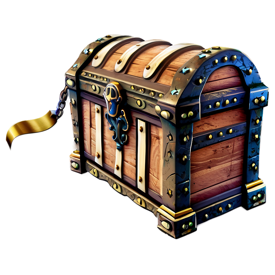 Wooden Treasure Chest Png Dyd PNG