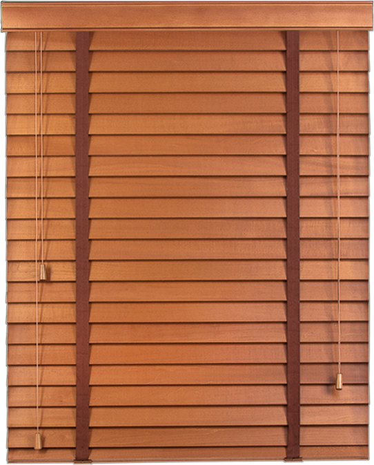 Wooden Window Blinds Closed PNG
