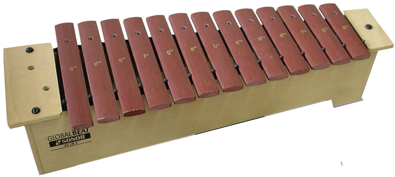 Wooden Xylophone Instrument PNG