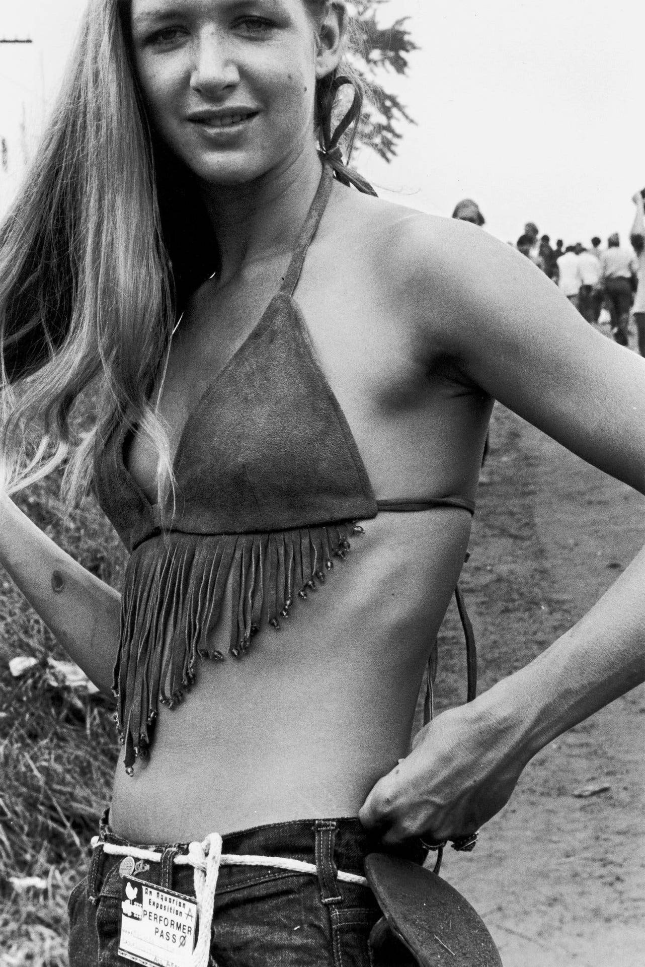Estilode Moda Woodstock. Papel de Parede
