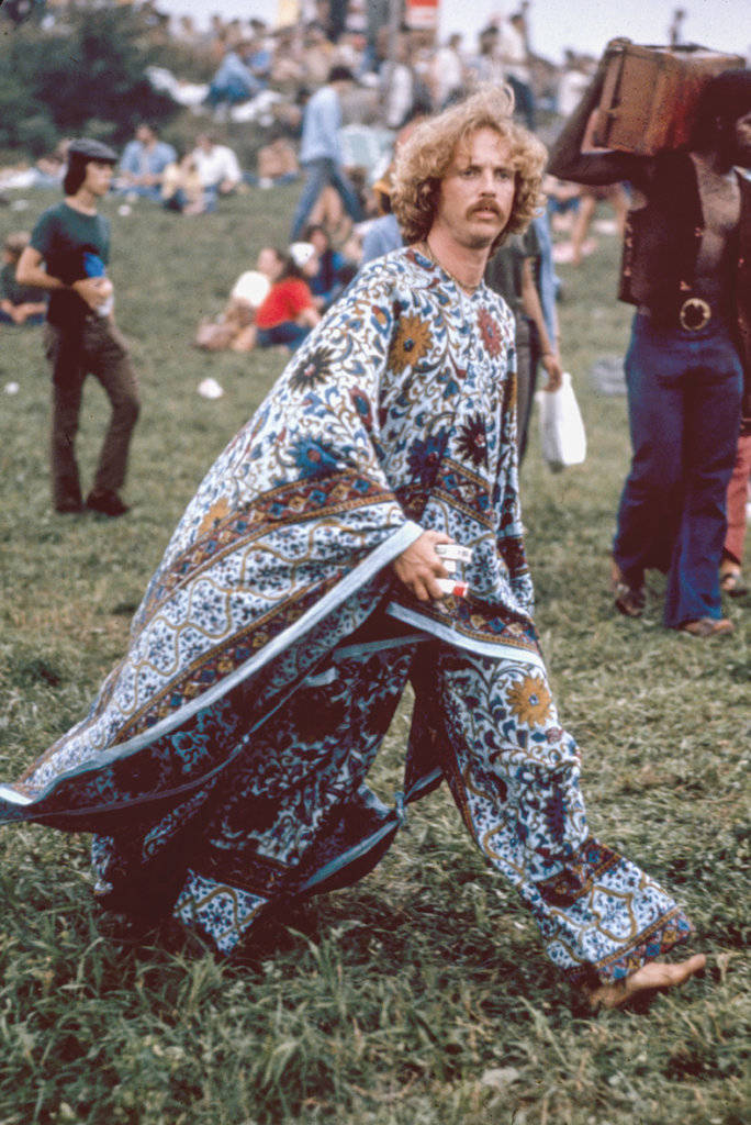 Modado Festival De Woodstock Papel de Parede