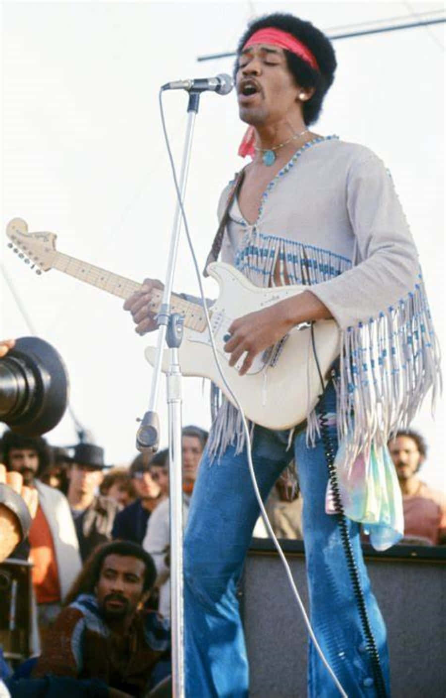 Hippiekultureni Fullt Sken Vid Woodstock 1969
