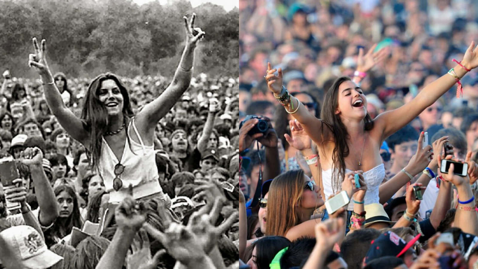 "The Summer of Love: Thousands gather for the iconic Woodstock Music Festival"