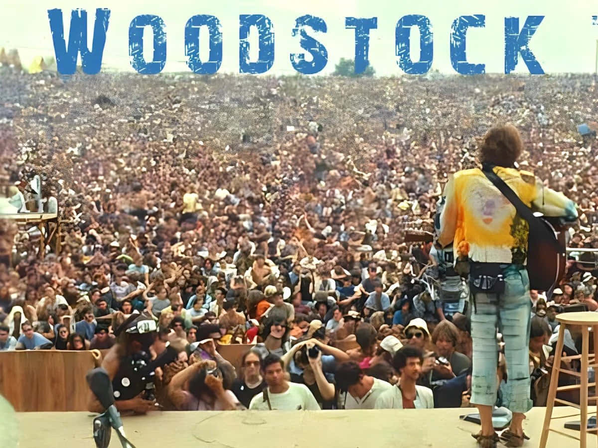 The Cover Of Woodstock By John Frusciante