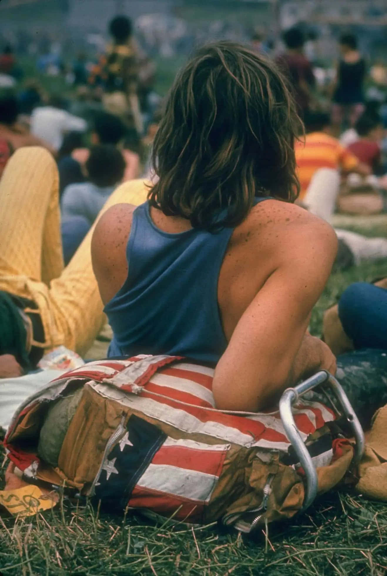 Amazing View From the Woodstock Music Festival