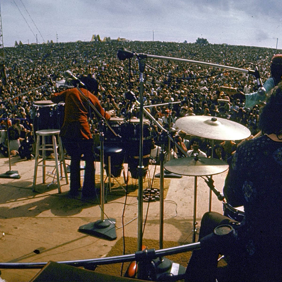 Vistado Palco De Woodstock Papel de Parede
