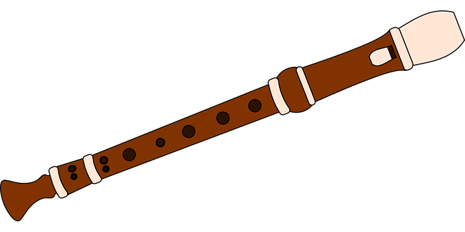 Woodwind Recorder Instrument PNG