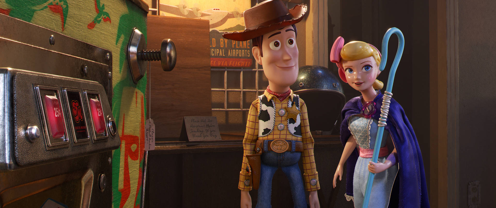Woody And Bo Peep Reunite Wallpaper