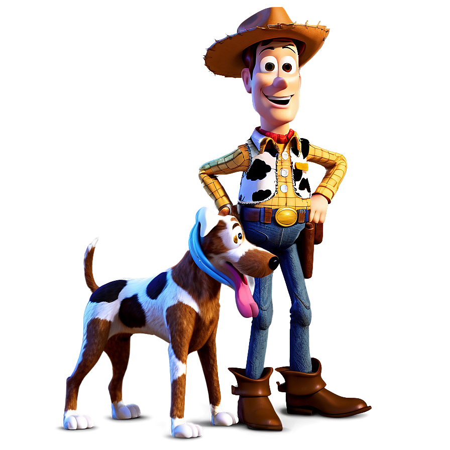 Download Woody And Slinky Dog Png Duf | Wallpapers.com