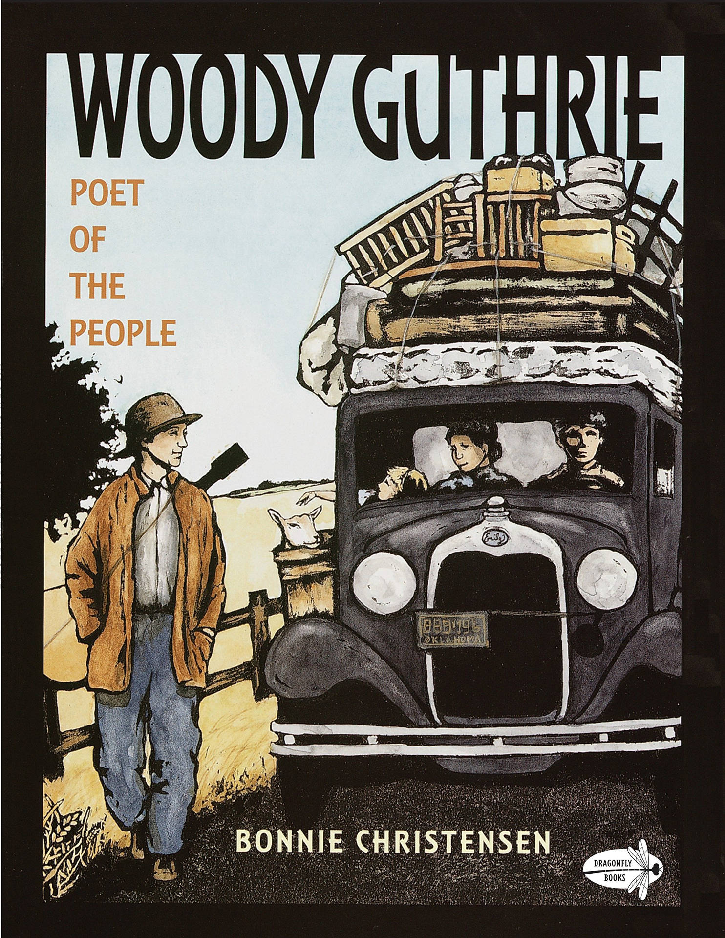 Woody Guthrie Poet Af Folkene Tapet Wallpaper