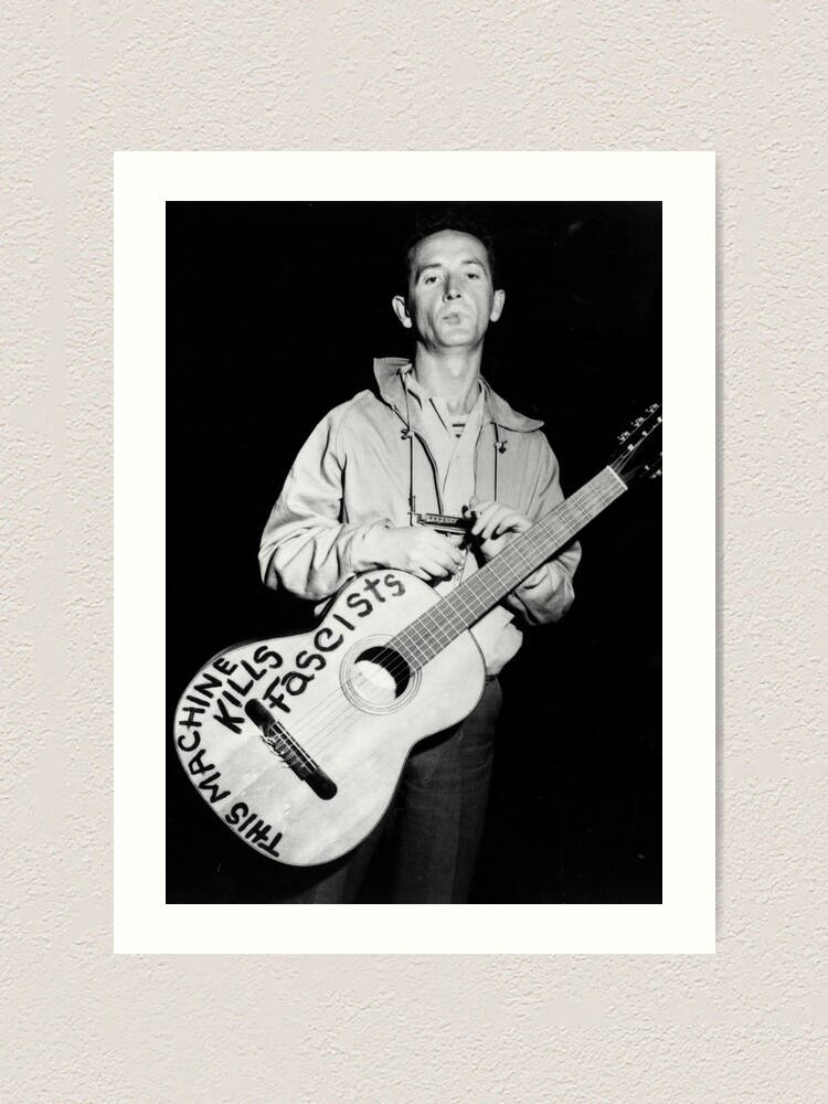 Woody Guthrie Polaroid Picture