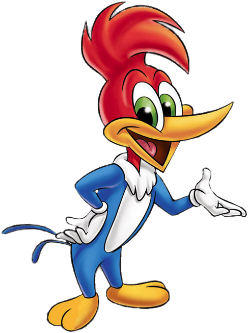 Woody Woodpecker Cartoon Character PNG