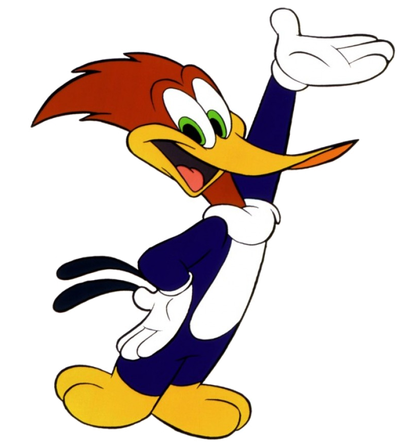 Woody Woodpecker Cartoon Character PNG