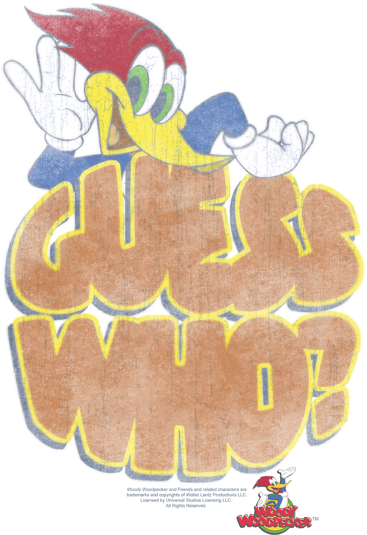 Woody_ Woodpecker_ Guess_ Who_ Poster PNG