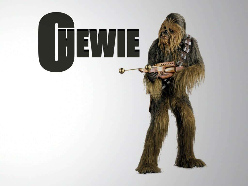 Chewbacca De Loyale Wookiee Metgezel Achtergrond