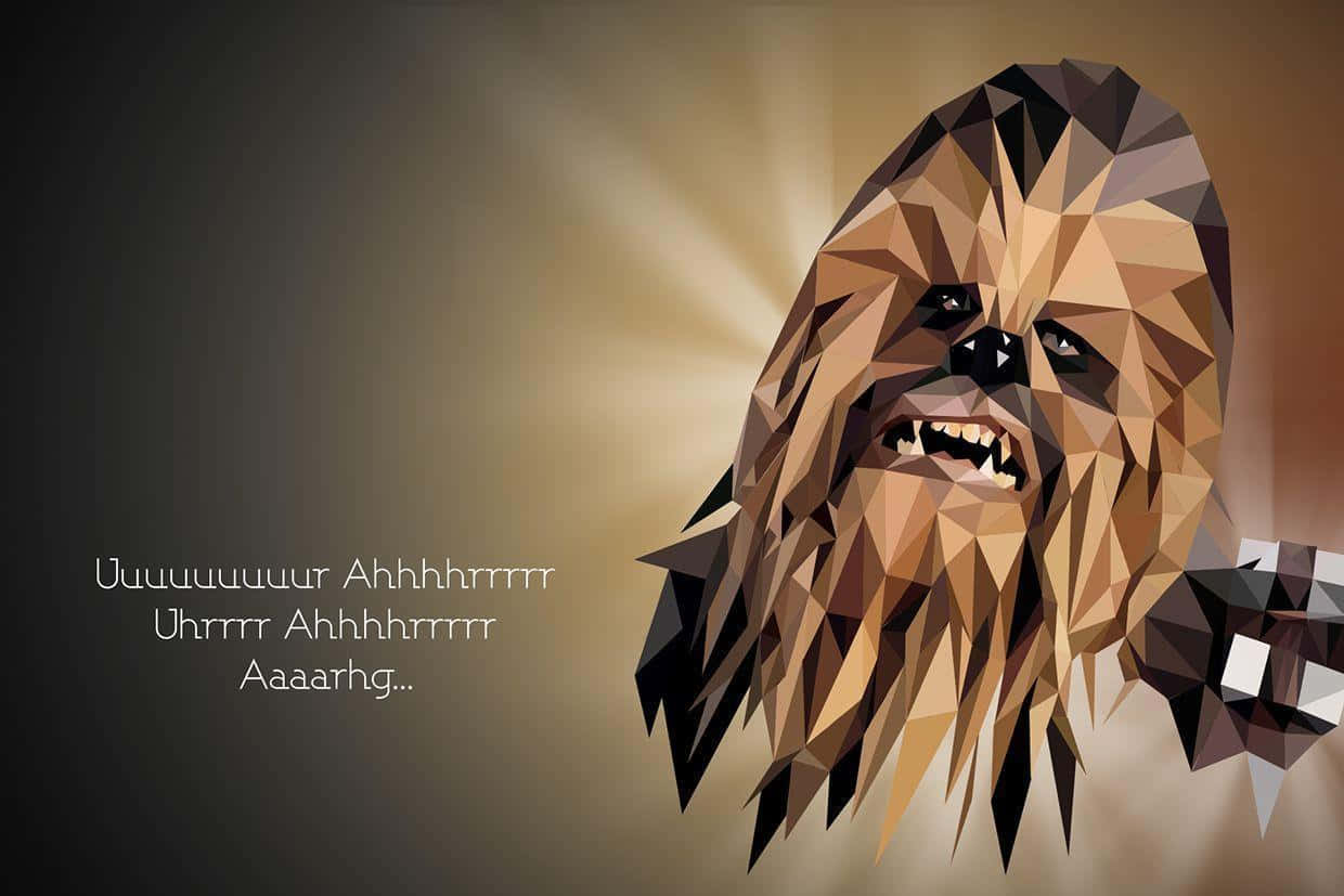 Chewbacca, the Warrior Wookiee Wallpaper