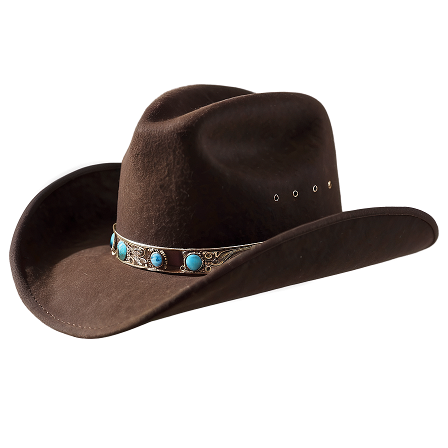 Wool Cowgirl Hat Png 06132024 PNG