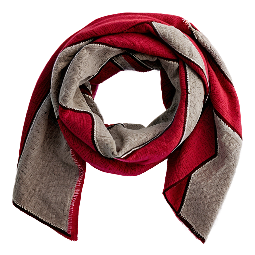 Wool Red Scarf Png Sck66 PNG