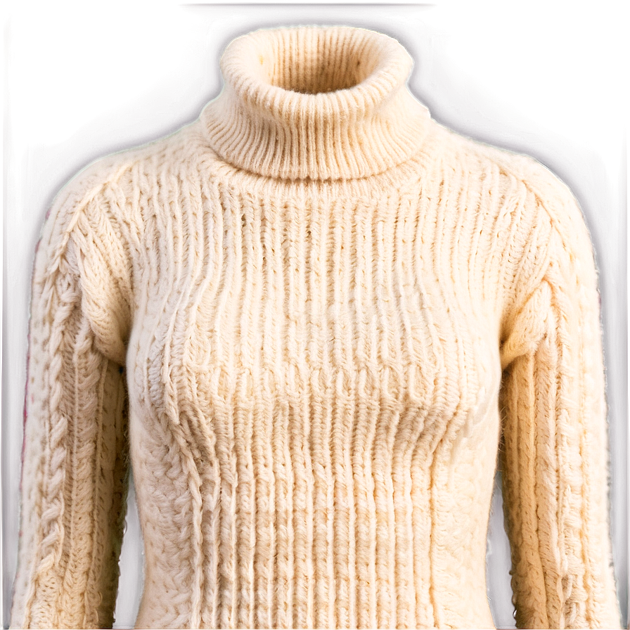 Wool Turtleneck Chunky Png 55 PNG