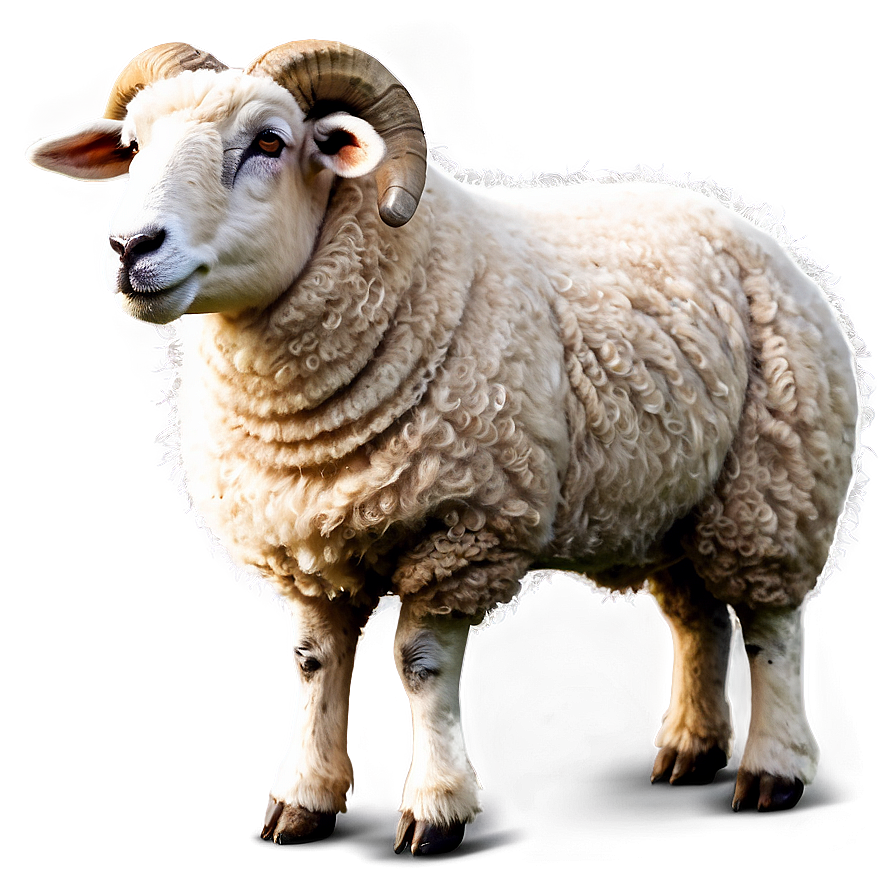 Download Woolly Sheep Png Dfw34 | Wallpapers.com