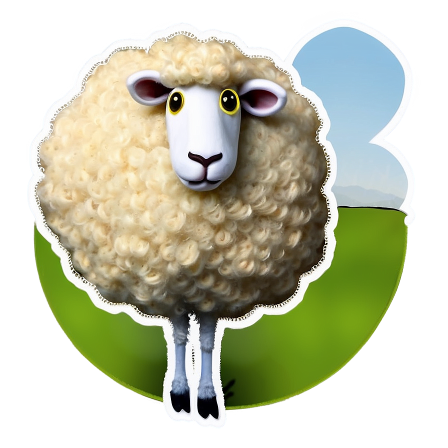 Download Woolly Sheep Png Qbr69 | Wallpapers.com