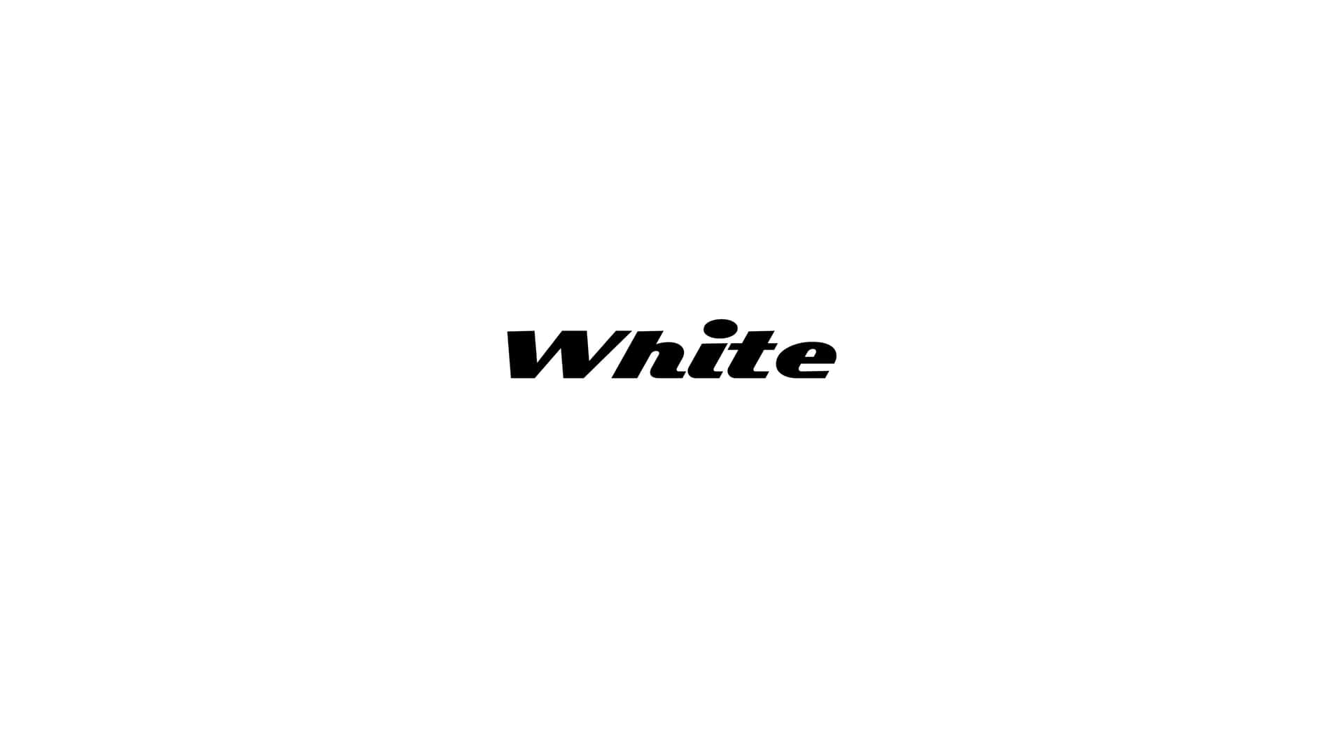 White Logo On A White Background