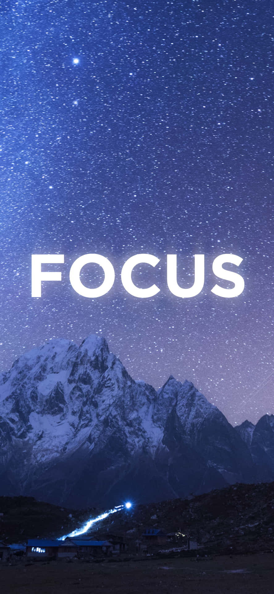 focus word wallpaper