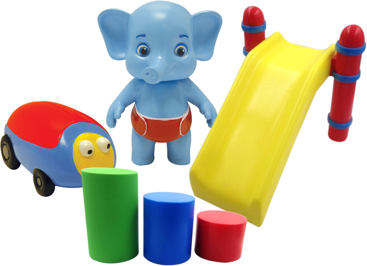 Word Party Bailey Elephant Toys PNG