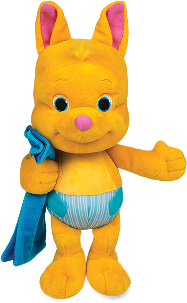Word Party Character Plush Toy PNG