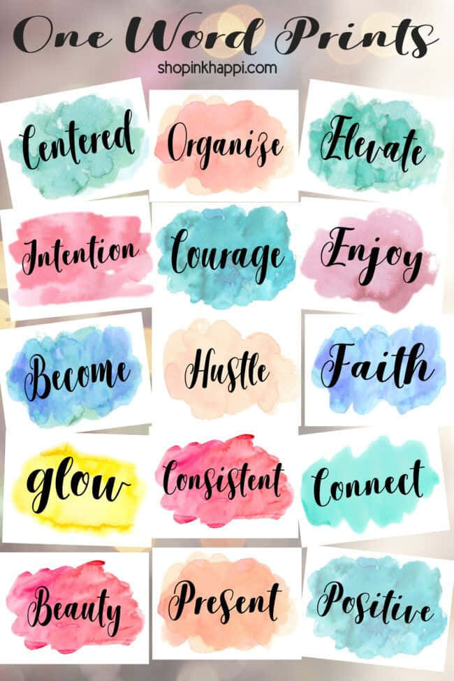 One Word Prints, Watercolor, Inspirational, Motivational, Motivational Quotes, Motivational Quotes, Motivational Quotes, Motivational Quotes, Motivational Quotes, Motivation