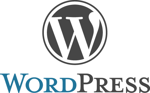 Word Press Logo Blue Background PNG