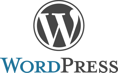 Word Press Logo Blue Background PNG