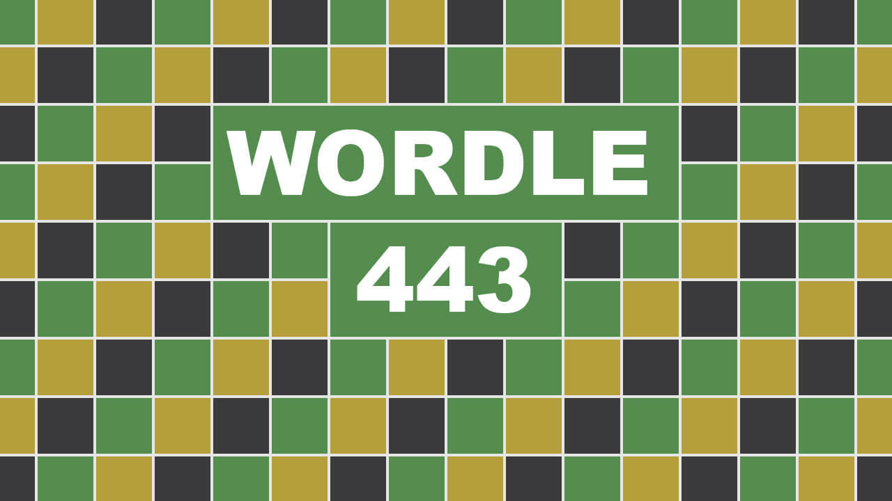 Wordle 443 Wallpaper