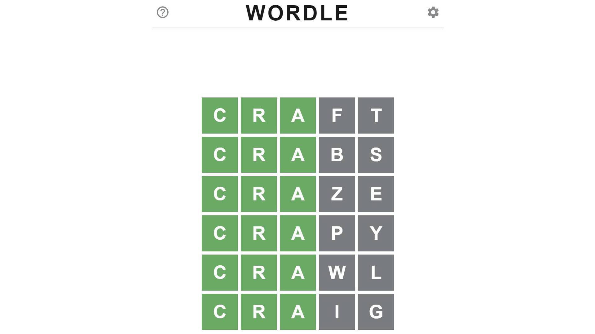 Caption: Exciting Wordle Puzzle Game Challenge Wallpaper