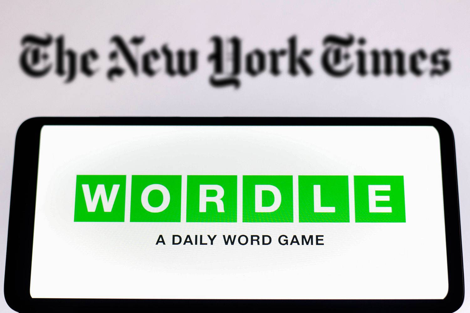 Caption: Engaging Wordle Game by The New York Times Wallpaper