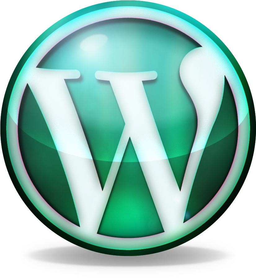 Wordpress Logo Glossy3 D Rendering PNG