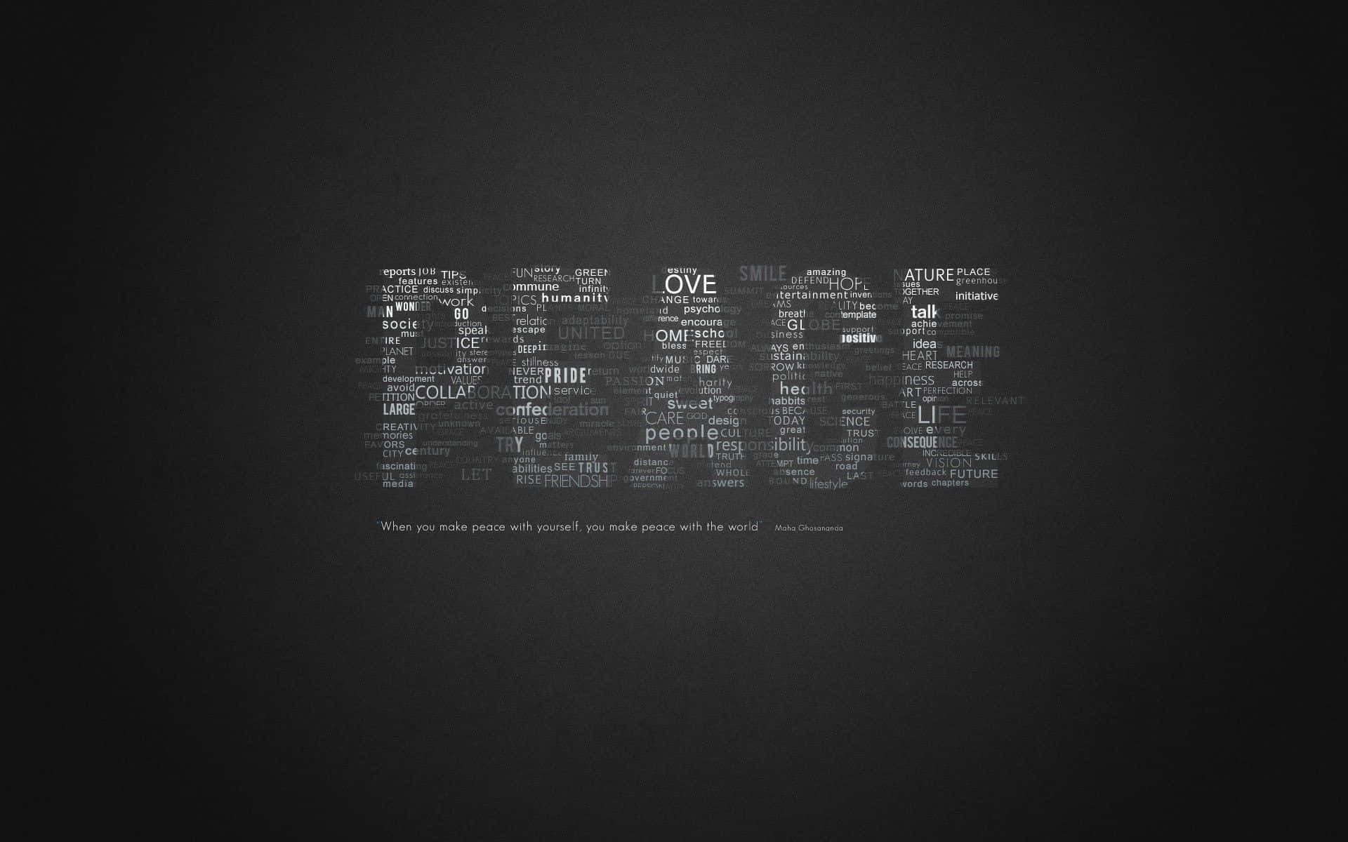 Peace Wallpaper - Wallpapers For Desktop
