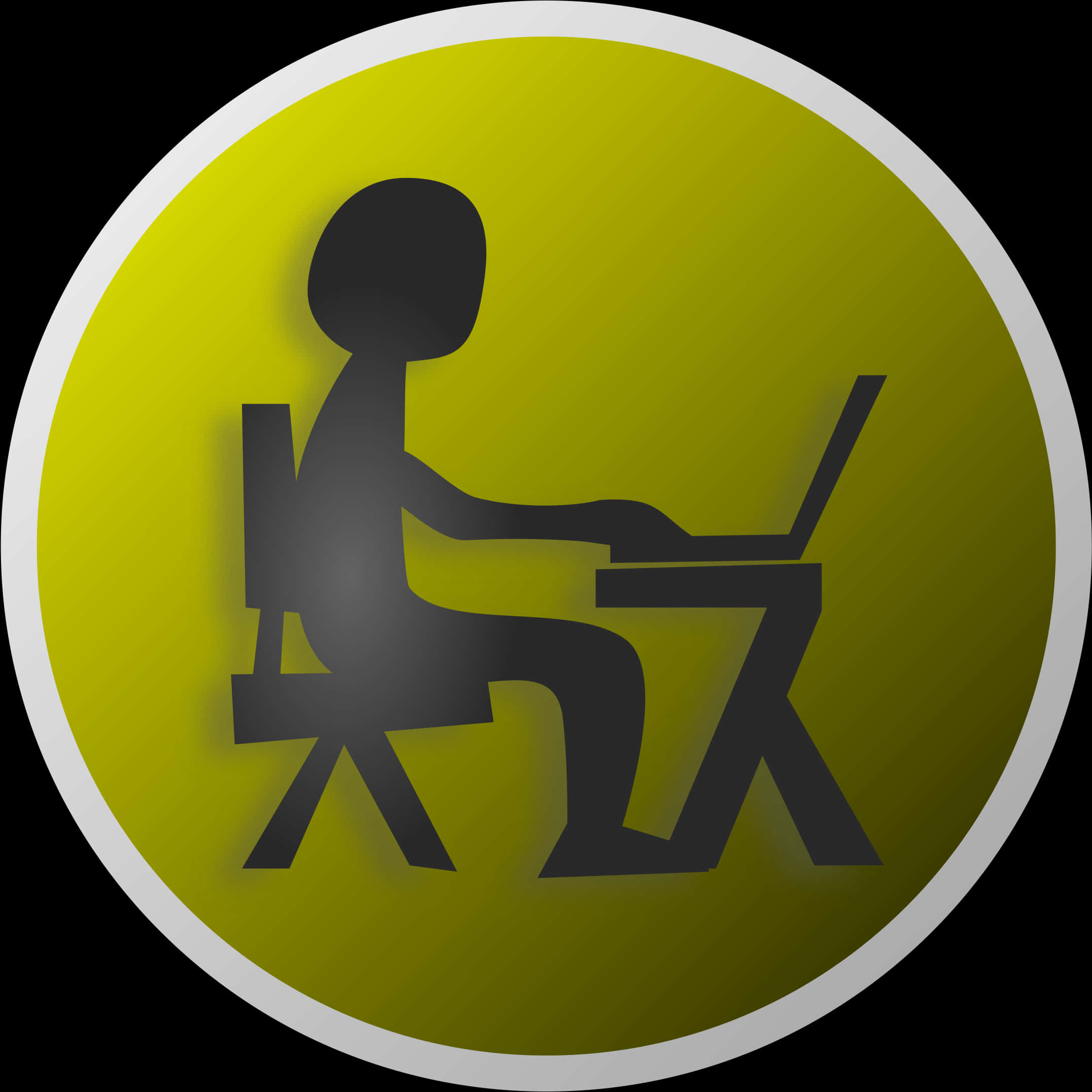 Work From Home Icon PNG