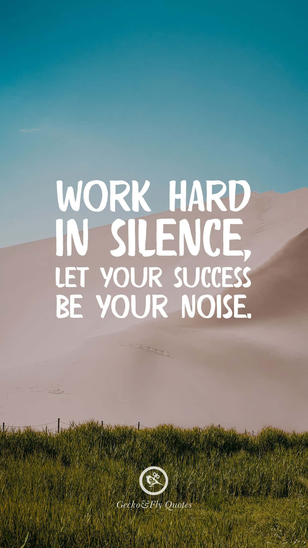 Work Hard In Silence Let Your Success Be Your Noise Wallpaper