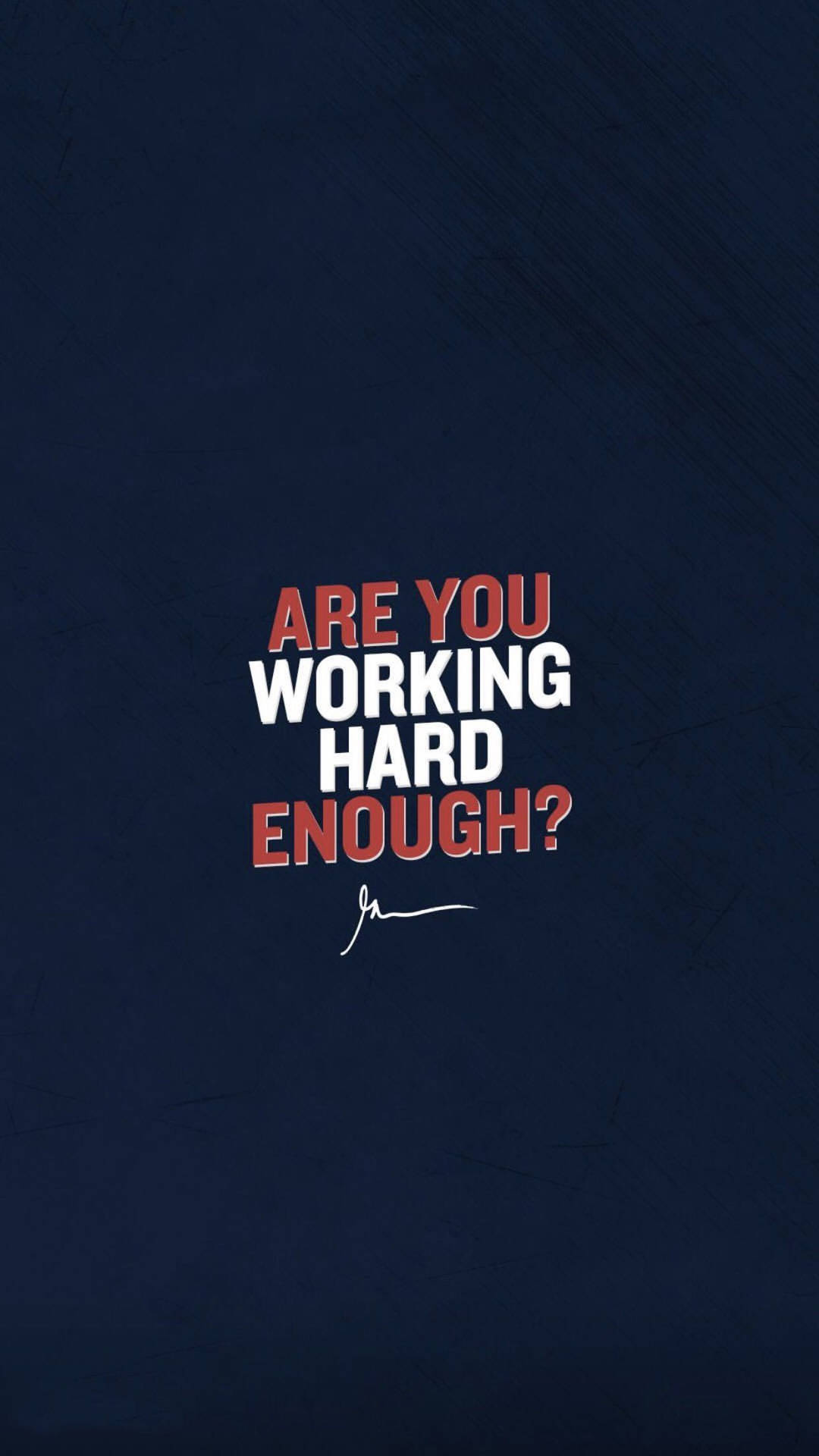 Work Hard Encouraging Quote