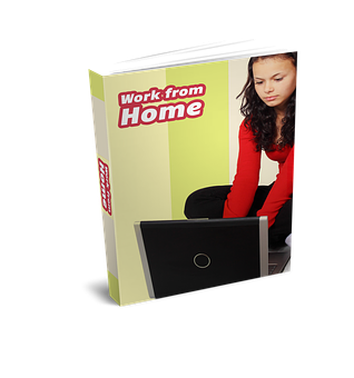 Workfrom Home Guide Book Cover PNG