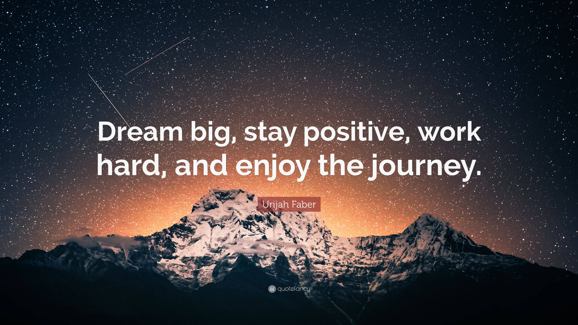 Working Dream Big Quotes Wallpaper