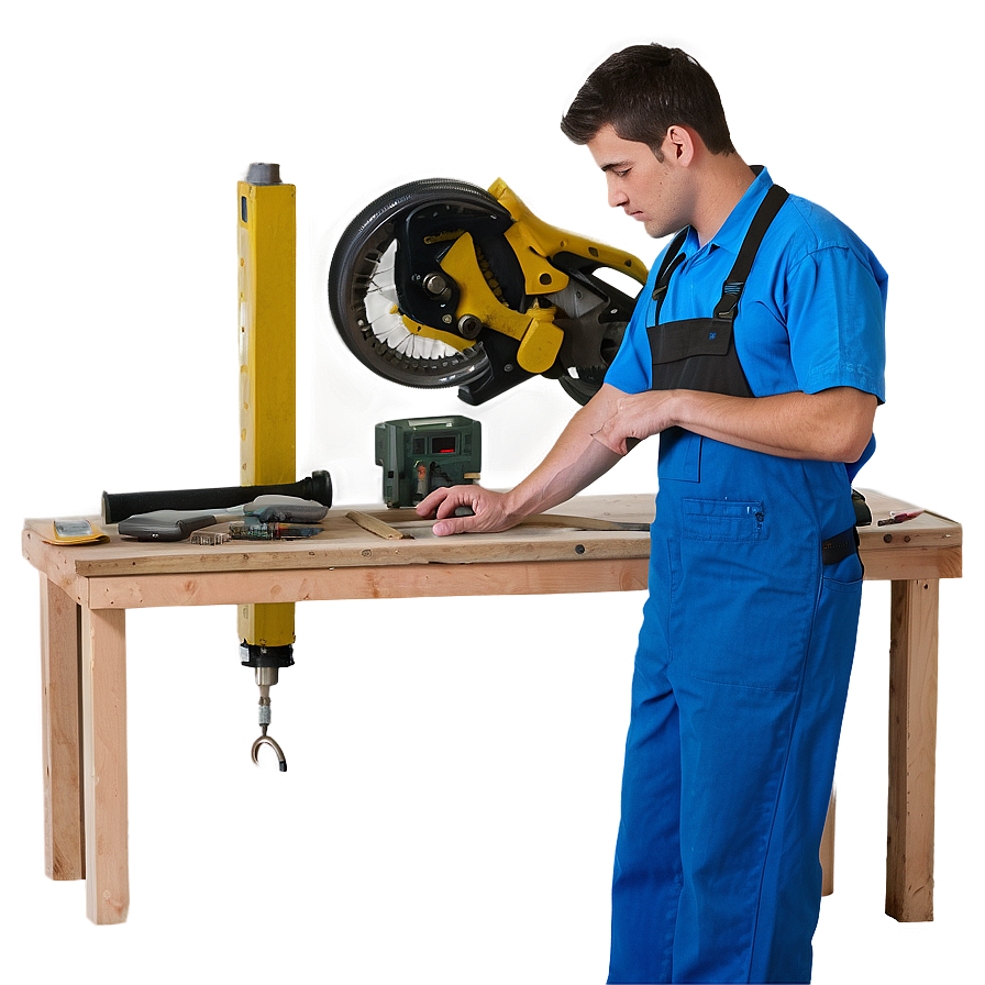 Working In A Workshop Png Cdg PNG