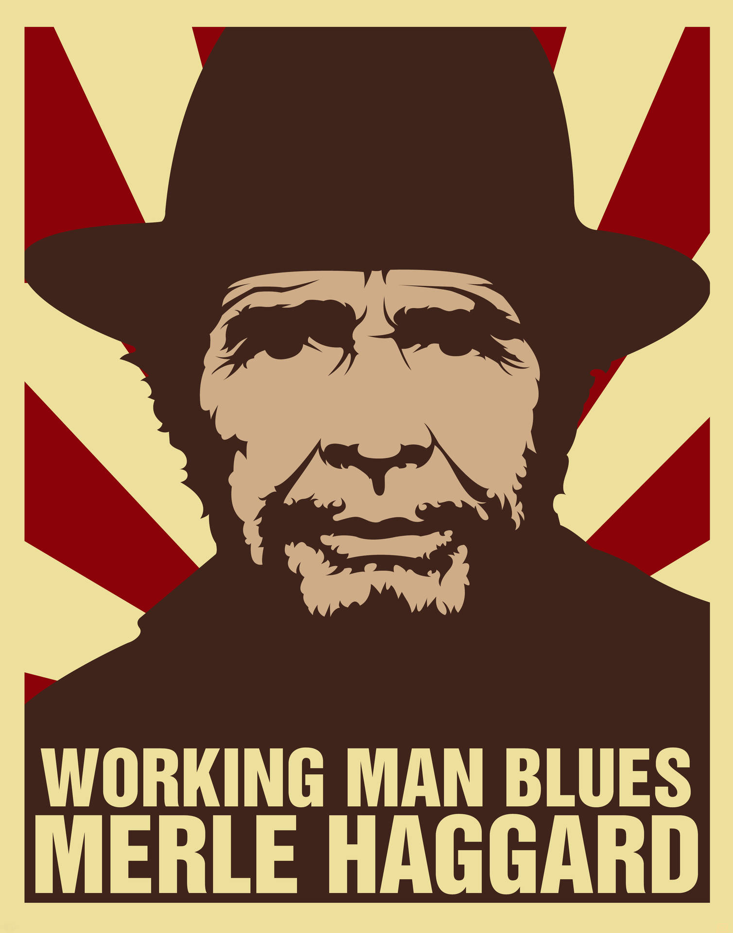 Arbeitendermann Blues Merle Haggard Wallpaper