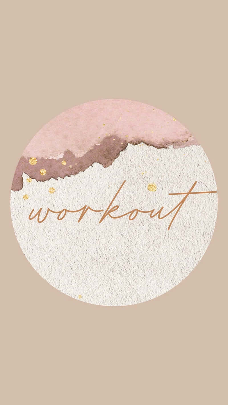 Workout_ Aesthetic_ Abstract_ Background Wallpaper