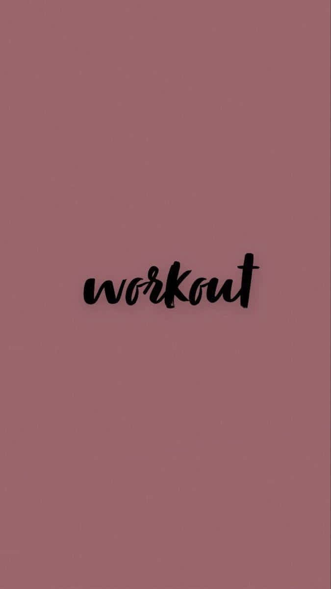 Workout Inspiration Wallpaper Wallpaper