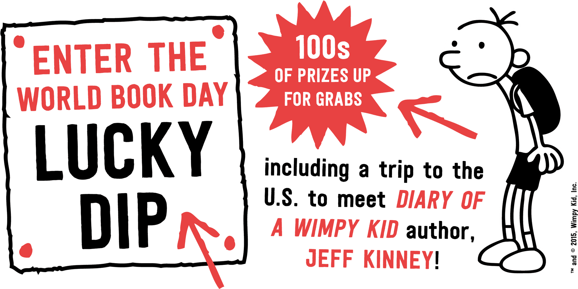World Book Day Lucky Dip Contest PNG