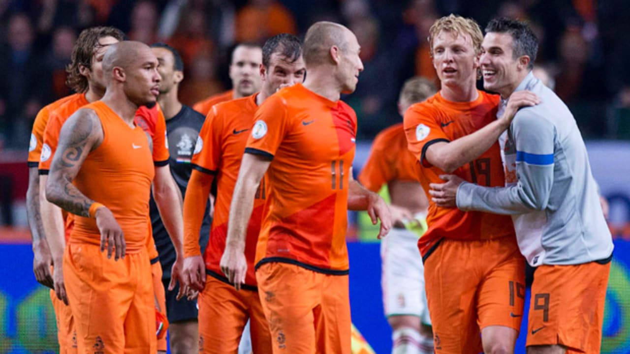 Copadel Mundo 2022 Selección Nacional De Fútbol De Los Países Bajos. Fondo de pantalla