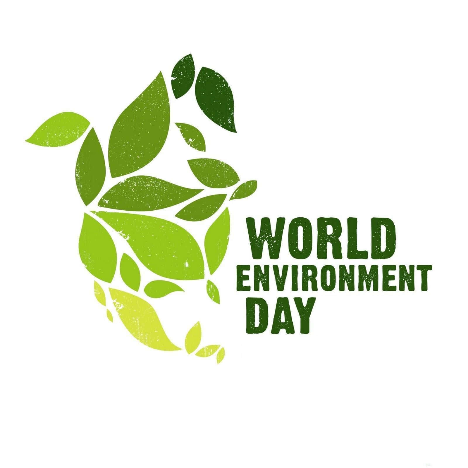 World Environment Day Green Leaves Art Wallpaper